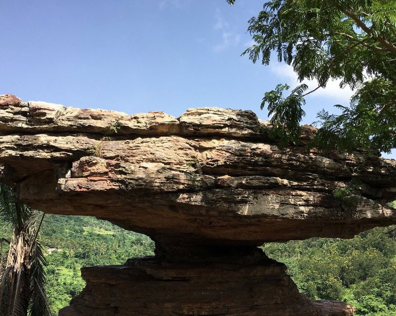 Umbrella Rock, Eastern Region (near Boti Falls), Ghana